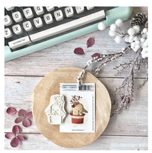 Doudou Magician - Rubber Stamp - Chou and Flowers