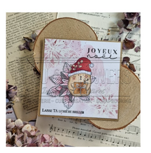 Doudou Santa Claus - Rubber Stamp - Chou and Flowers