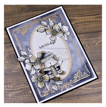 Doudou on Skiers - Rubber Stamp - Chou and Flowers