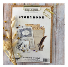 A4 Paper Set - 10 Sheets - Storybook - Chou and Flowers