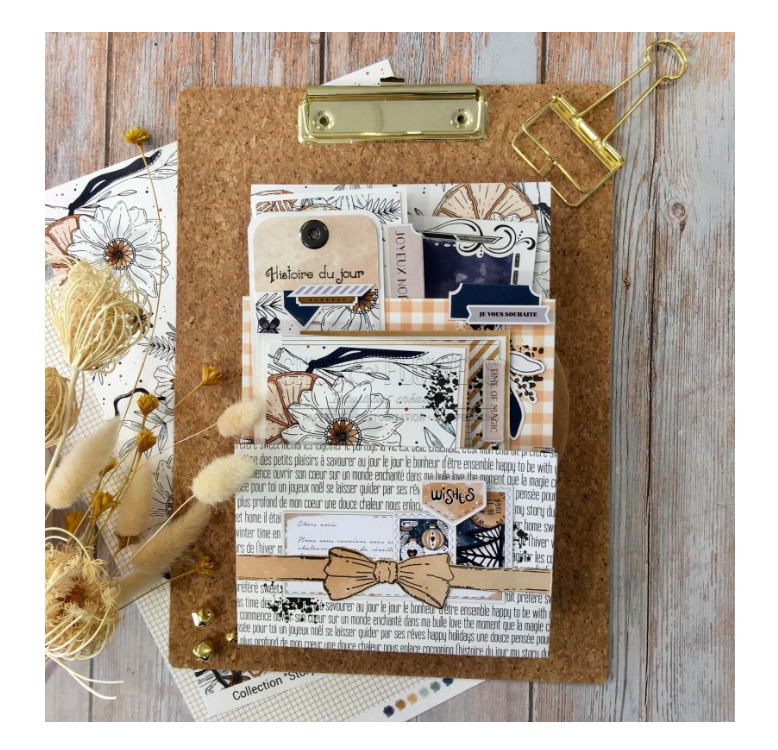 A4 Paper Set - 10 Sheets - Storybook - Chou and Flowers