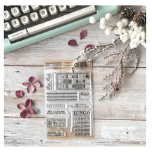 Bingo - Clear Stamp Set - Chou and Flowers