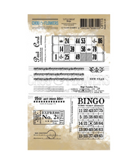 Bingo - Clear Stamp Set - Chou and Flowers