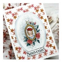 Hearts / Coeurs - Stencil - Chou and Flowers