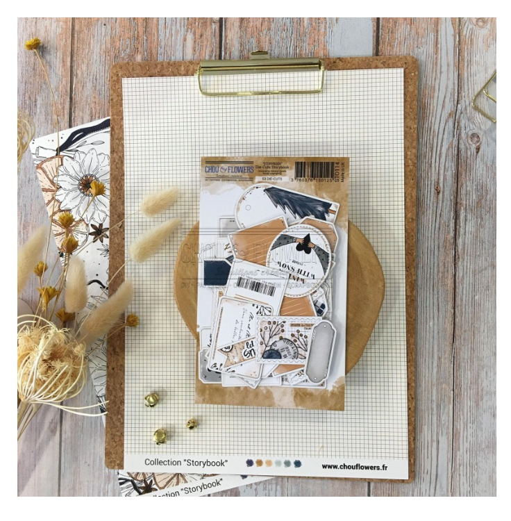 Die-Cuts - Storybook - Chou and Flowers