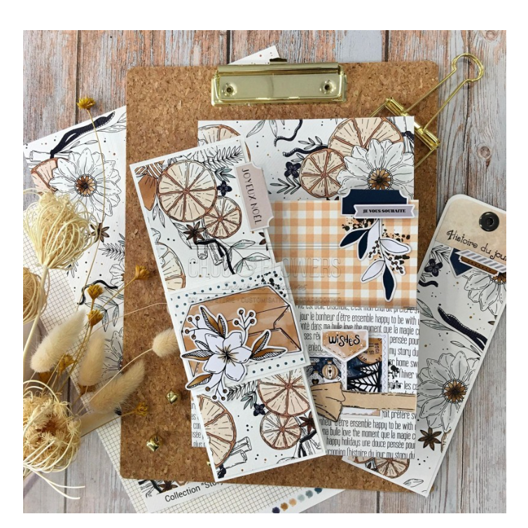 Die-Cuts - Storybook - Chou and Flowers