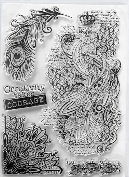 Clear Stamp Set - Believe in Beauty - 6x8 - Ciao Bella