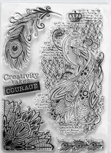 Clear Stamp Set - Believe in Beauty - 6x8 - Ciao Bella