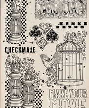Clear Stamp Set - Make Your Move - 6x8 - Ciao Bella