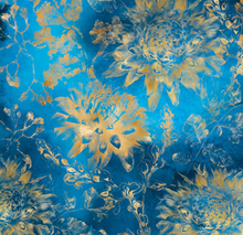 Rice Paper A4 - Golden Blue Cobalt - Ciao Bella