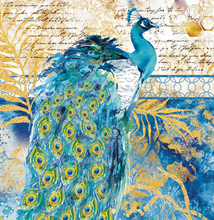 Rice Paper A4 - Piuma Nocturnal Peacock - Ciao Bella