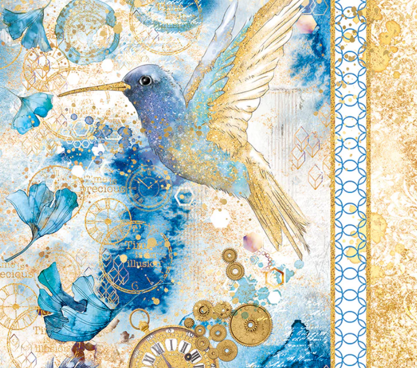 Rice Paper A4 - Radiant Hummingbird - Piuma - Ciao Bella