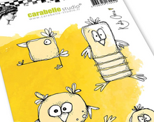 Cling Rubber Stamp A6 - Tweeters - Kate Crane - Carabelle Studio