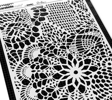 Stencil A4 - Dentelles Au Crochet - Alexi - Carabelle Studio