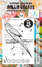AALL and Create - Budgie - A7 - Designer Tracy Evans - Clear Stamp Set - #691 Aall & Create