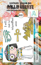AALL and Create - Cleopatra - A7 - Designer Janet Klein - Clear Stamp Set - #707 Aall & Create