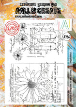 Aall and Create - Daisy Elegance - A4 - Designer Tracy Evans - Clear Stamp Set - #266 Aall & Create