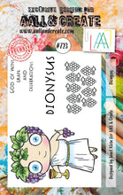 AALL and Create - Dionysus - A7 - Designer Janet Klein - Clear Stamp Set - #723 - Messy Papercrafts