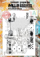 Aall and Create - Edison Game - A4 - Designer Olga Heldwein - Clear Stamp Set - #142 Aall & Create