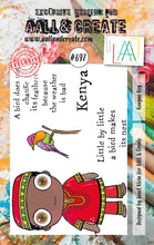 AALL and Create - Kenyan Boy - A7 - Designer Janet Klein - Clear Stamp Set - #697 Aall & Create