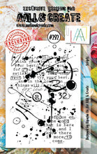 Aall and Create - Scripts - A7 - Designer Bipasha Bk - Clear Stamp Set - #292 Aall & Create