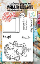 Aall and Create - The Photographer - A7 - Designer Janet Klein - Clear Stamp Set - #514 Aall & Create