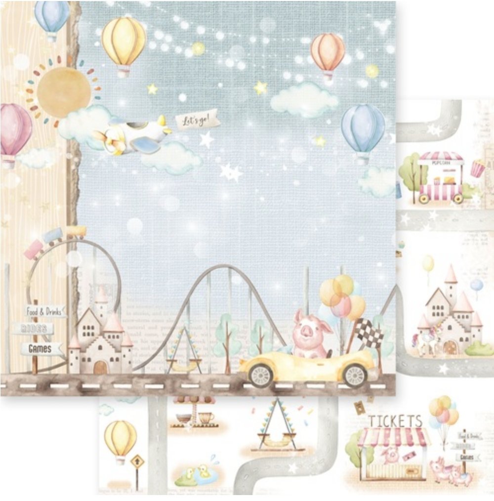 Asuka Studio - Enjoy The Ride Collection - 12 x 12 Collection Asuka Studio