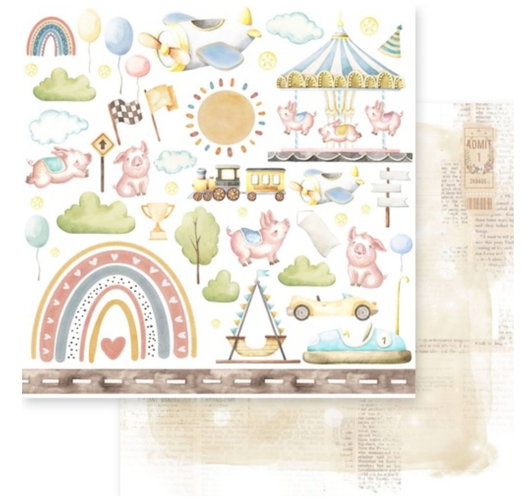 Asuka Studio - Enjoy The Ride Collection - 12 x 12 Collection Asuka Studio