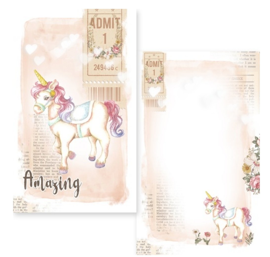 Asuka Studio - Enjoy The Ride Collection - Journal Cards Asuka Studio