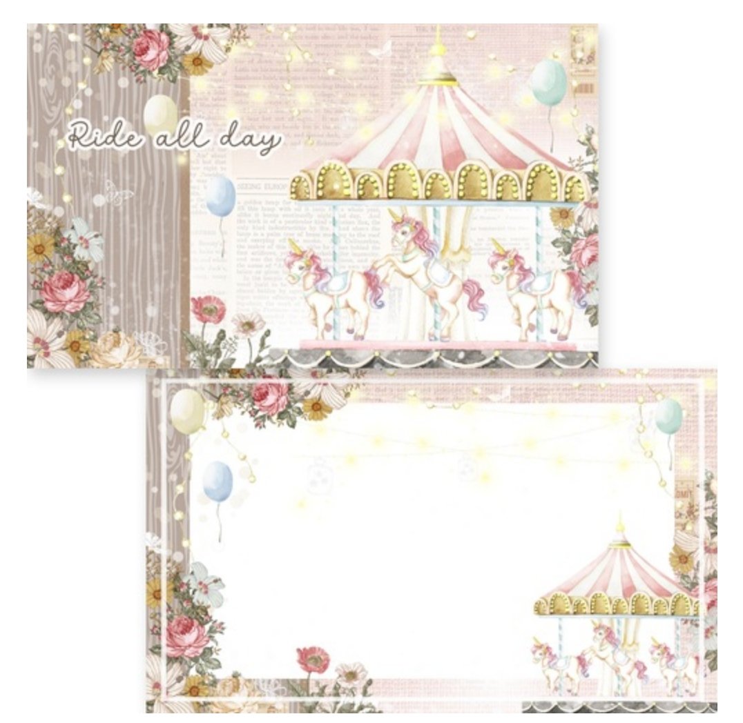 Asuka Studio - Enjoy The Ride Collection - Journal Cards Asuka Studio