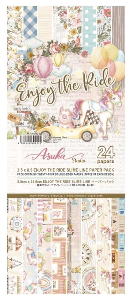 Asuka Studio - Enjoy The Ride Collection - Slim Line Collection Asuka Studio