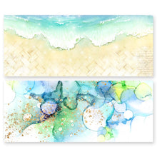 Asuka Studio - Welcome to Paradise - Slimline Paper Pack - 3.5 x 8.5 - Messy Papercrafts