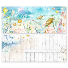 Asuka Studio - Welcome to Paradise - Slimline Paper Pack - 3.5 x 8.5 - Messy Papercrafts