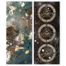 Asuka Studio - Wonderland Collection - 3.5 x 8.5 Slimline Pack - Messy Papercrafts