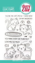 Avery Elle - Whiskers - 4x6 Inch Clear Stamp Set Avery Elle