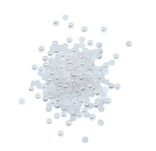Buttons Galore - Half Pearl - Whites - Embellishments Buttons Galore