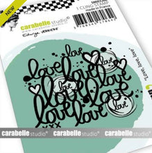 Carabelle Studio - Cling Stamp Small - Love, Love, Love by Edwige Verrière Carabelle Studio