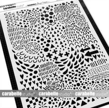 Carabelle Studio - Stencil A4 - For The Love Of Layers by Birgit Koopsen Carabelle Studio