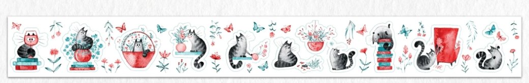 Chonky Cat Washi Tape Sticker Set Washi Tape Shop