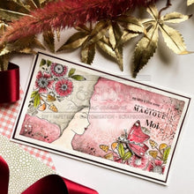 Chou and Flowers - CLEAR STAMP ALL ABOUT ME STAMP - 7x4 inch Chou and Flowers