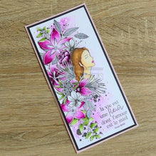 Chou and Flowers - CLEAR STAMP LA VIE EST UNE FLEUR - 6 X 9 inch Chou and Flowers