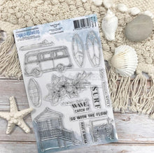 Chou and Flowers - CLEAR STAMP SURF Chou and Flowers