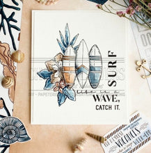 Chou and Flowers - CLEAR STAMP SURF Chou and Flowers