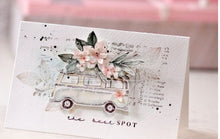 Chou and Flowers - CLEAR STAMP SURF Chou and Flowers