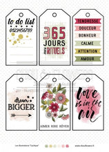 Chou and Flowers - CYCLIQUE ILLUSTRATIONS - 9 beautiful papers - A5 - 170g Chou and Flowers