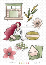 Chou and Flowers - CYCLIQUE ILLUSTRATIONS - 9 beautiful papers - A5 - 170g Chou and Flowers