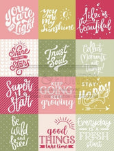 Chou and Flowers - CYCLIQUE ILLUSTRATIONS - 9 beautiful papers - A5 - 170g Chou and Flowers