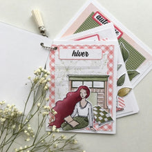 Chou and Flowers - CYCLIQUE ILLUSTRATIONS - 9 beautiful papers - A5 - 170g Chou and Flowers