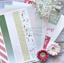 Chou and Flowers - CYCLIQUE STATIONERY COLLECTION - 10 beautiful papers - A4 Chou and Flowers