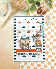 Chou and Flowers - EZ STAMP DOUDOU MARIN Chou and Flowers